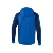 Erima Training Jacket Six Wings with Hood (Cotton Blend, Soft and Comfortable) Royal Blue/Navy Blue Men